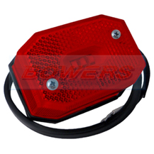 Red LED Rear Marker Light/Lamp For Ifor Williams Brian James Trailers